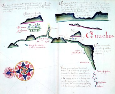 'A Waggoner of the South Sea describing the sea coast from Acapulco to Albermarle Isle, made by William Hack at the signe of great Britaine and Ireland in Wapping. Anno 1685'. RMG C4563 94