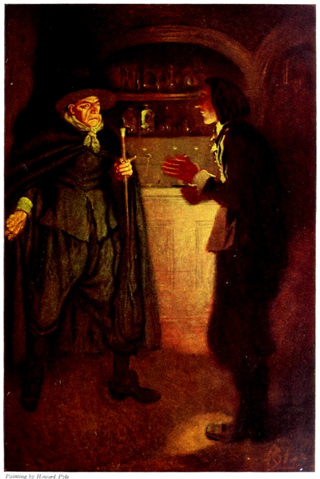 'And See That You Watch Well,' He Snarled (by Howard Pyle)
