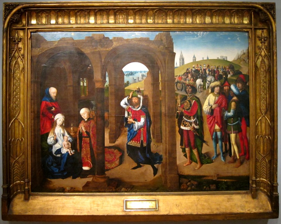 'Adoration of the Magi' by the Master of the Legend of St. Lucy, Cincinnati