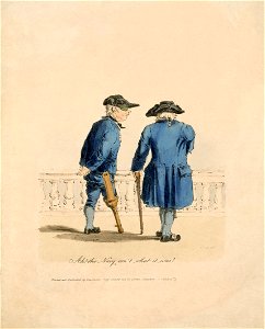 'Ah! the Navy arn't what it was!' (Greenwich Pensioners) RMG 8573