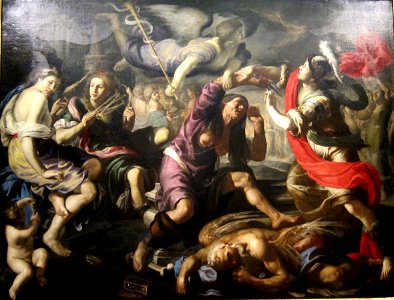 'Alexander the Great and the Fates' by Bernardo Mei, Cincinnati Art Museum