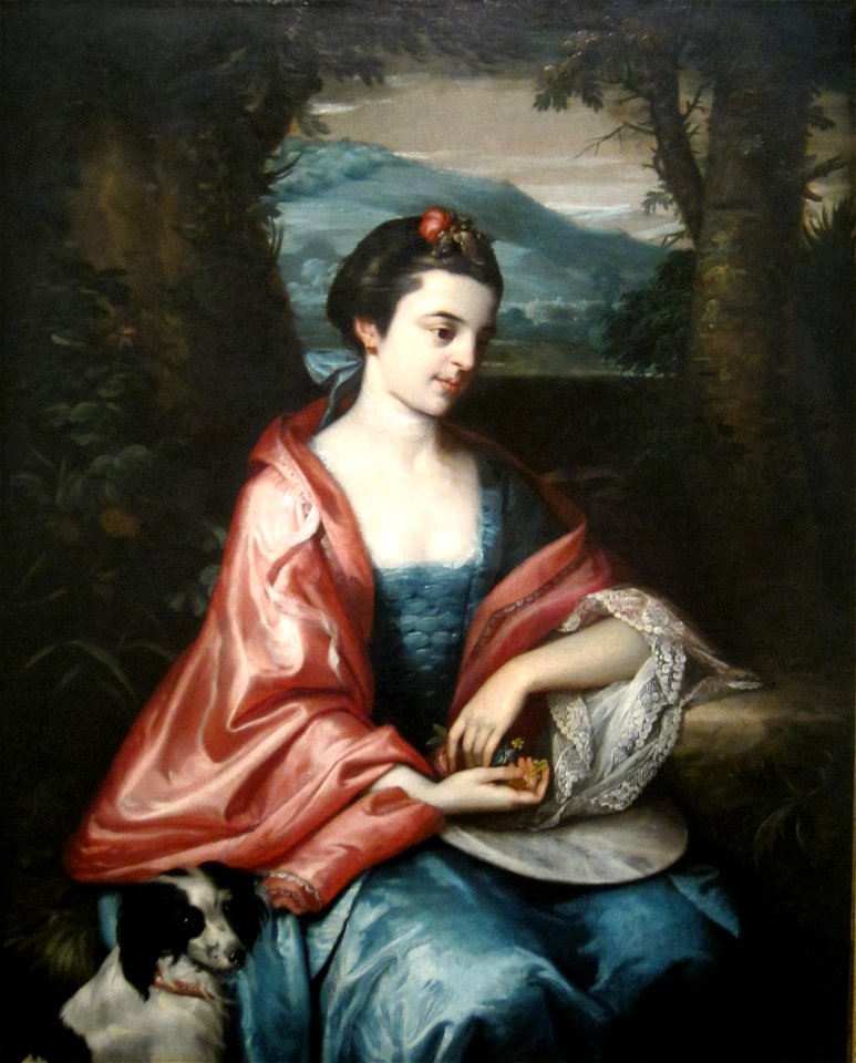 'Anne Allen, later Mrs. John Penn' by Benjamin West, Cincinnati