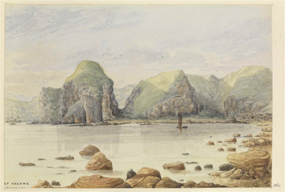 'At Kelung, Formosa' (Taiwan) RMG PT2056