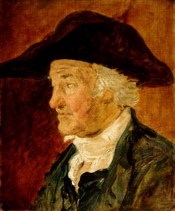'Commodore' Samuel Wilkes, a Greenwich Pensioner, circa 1832 RMG BHC3092