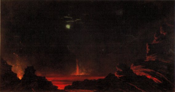 'Eruption' by D. Howard Hitchcock, 1899
