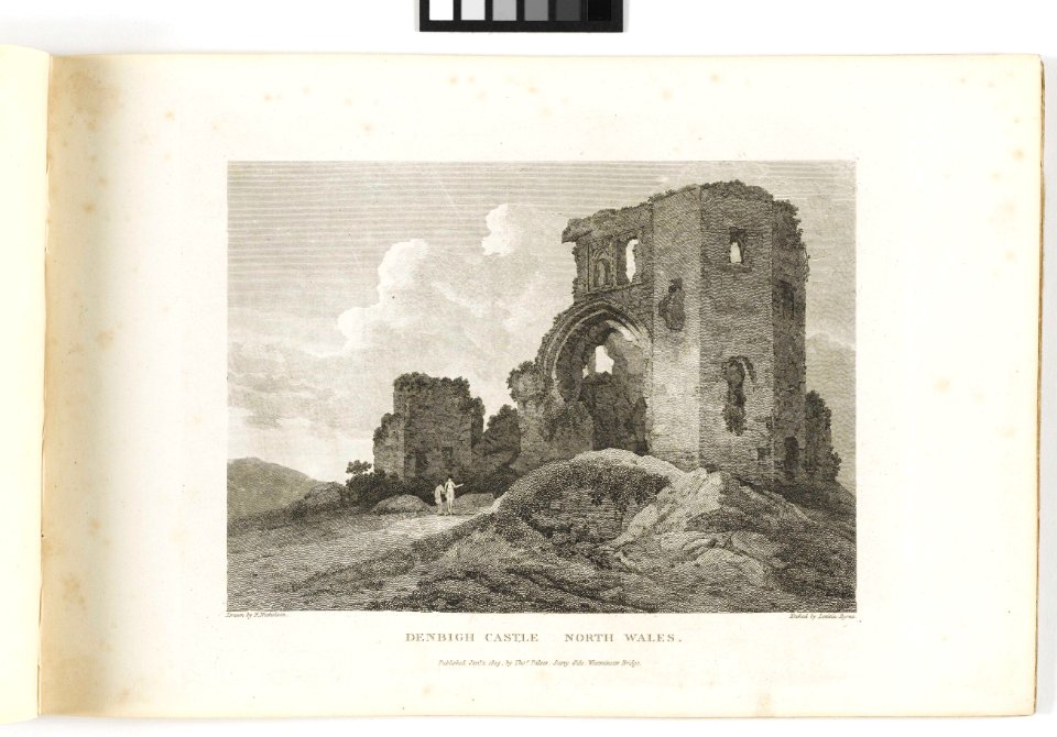 'Denbigh Castle North Wales' RMG PY6154