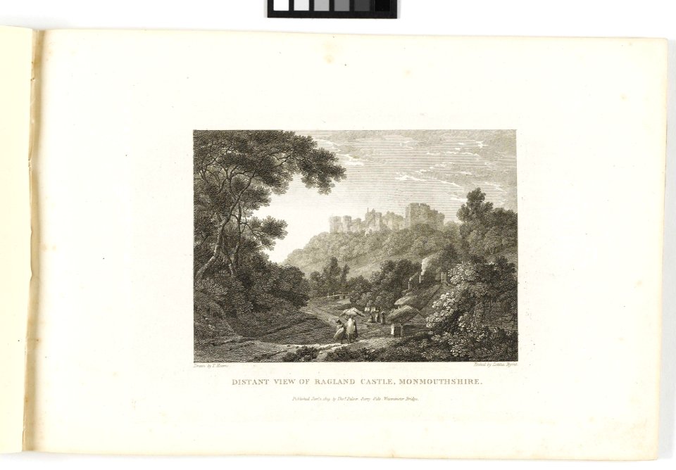 'Distant View of Ragland Castle, Monmouthshire' RMG PY6152