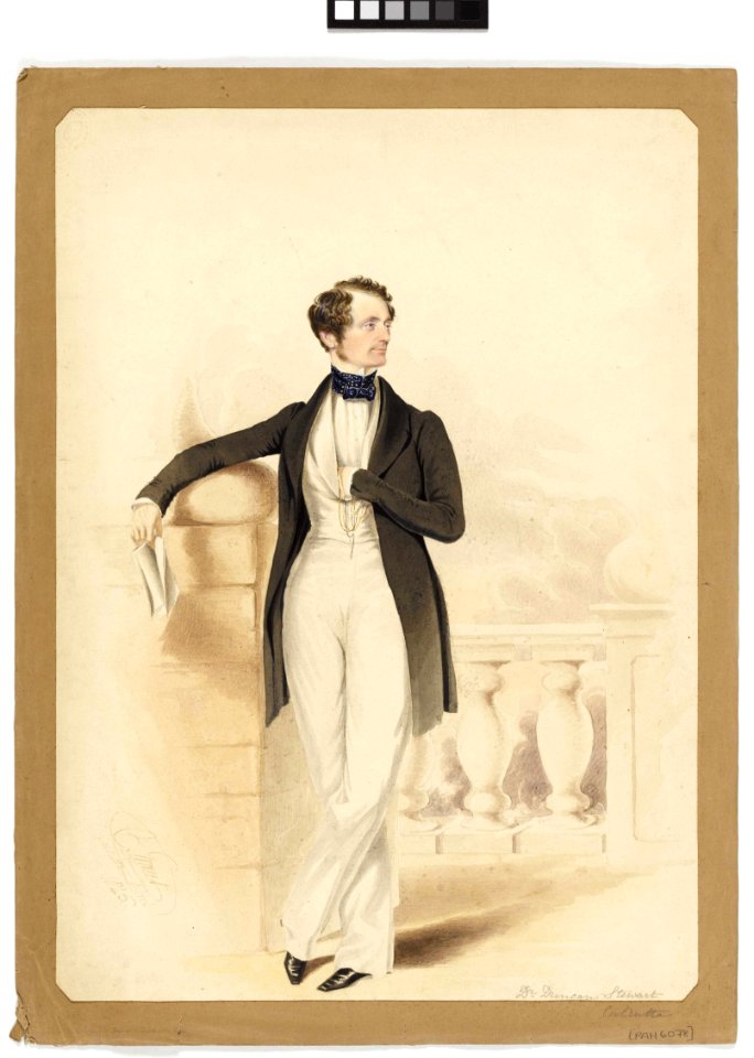 'Dr Duncan Stewart, Calcutta' RMG PY6078