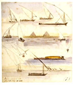 'Down current all. Jany. 1. 1867. 10.A.M. (7)' RMG PU9113