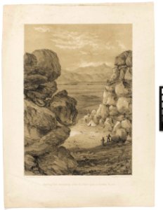 'Dwelling Tent immediately under the Station peak on Riebecks Kasteel' RMG PY6024