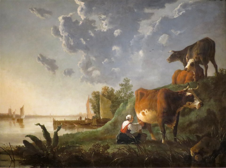 'Evening in the Meadows' by Aelbert Cuyp, Norton Simon Museum