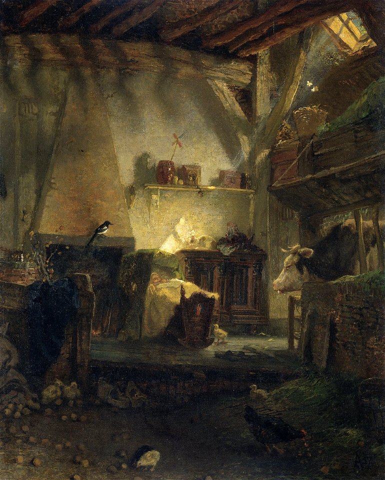 'Het welbewaakte kind' Rijksmuseum SK-A-2295