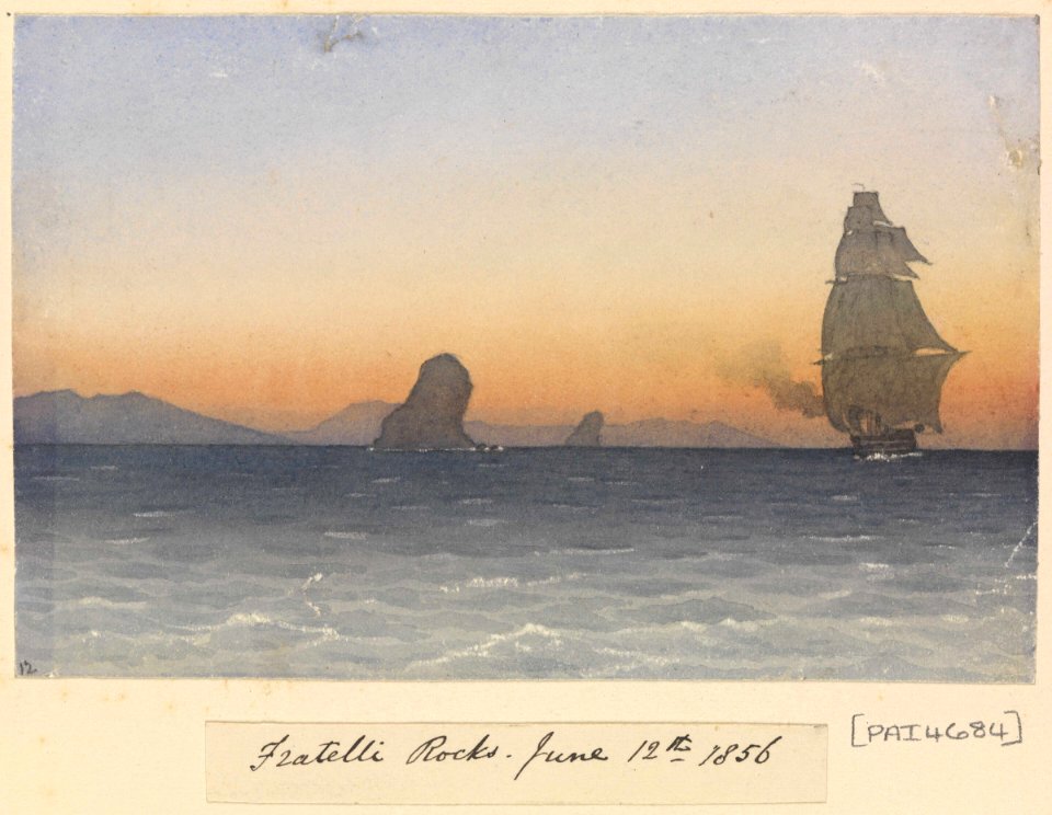 'Fratelli Rocks, June 12th 1856' (Tunisia) RMG PZ4684