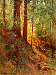 'From the Road on the Way to Stinson Beach from Mill Valley' by David Howard Hitchcock