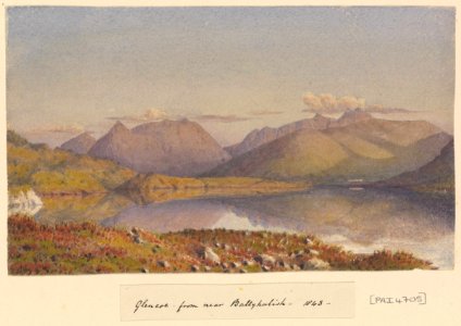 'Glencoe from near Ballyhulish, 1843' (Scotland) RMG PZ4705