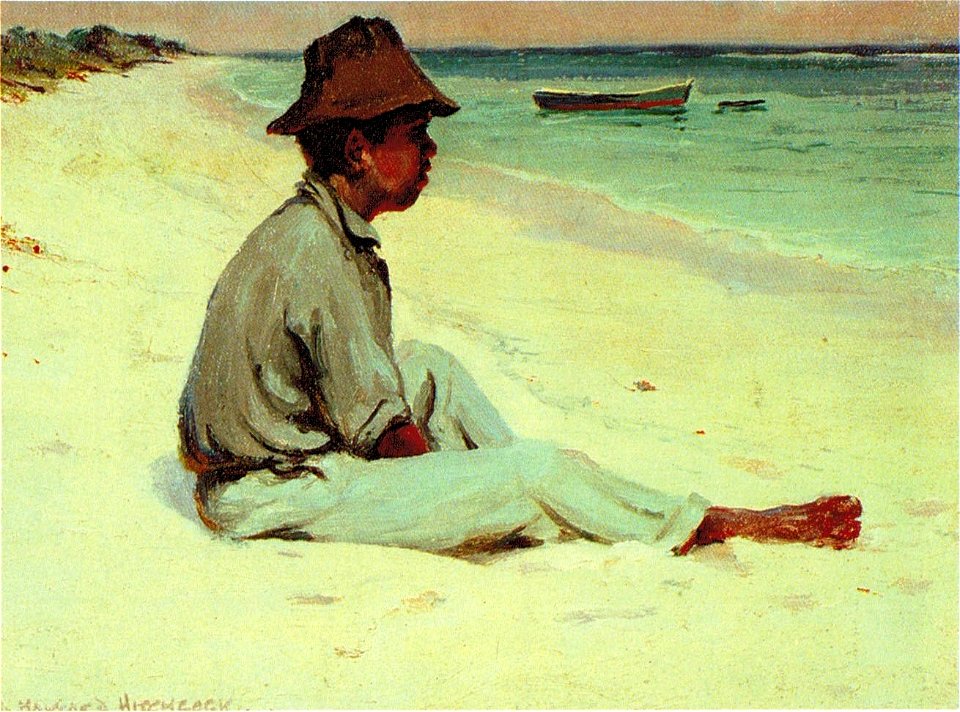 'Hawaiian Boy' by D. Howard Hitchcock, 1917