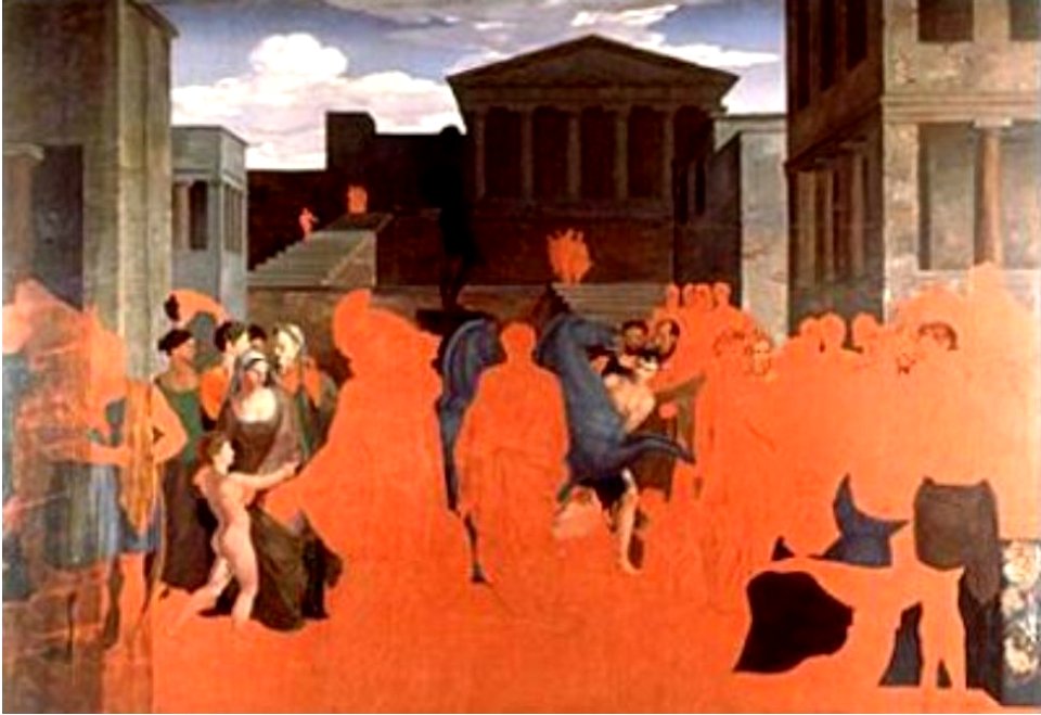 'Jason Returning to Demand his Father's Kingdom' by Washington Allston