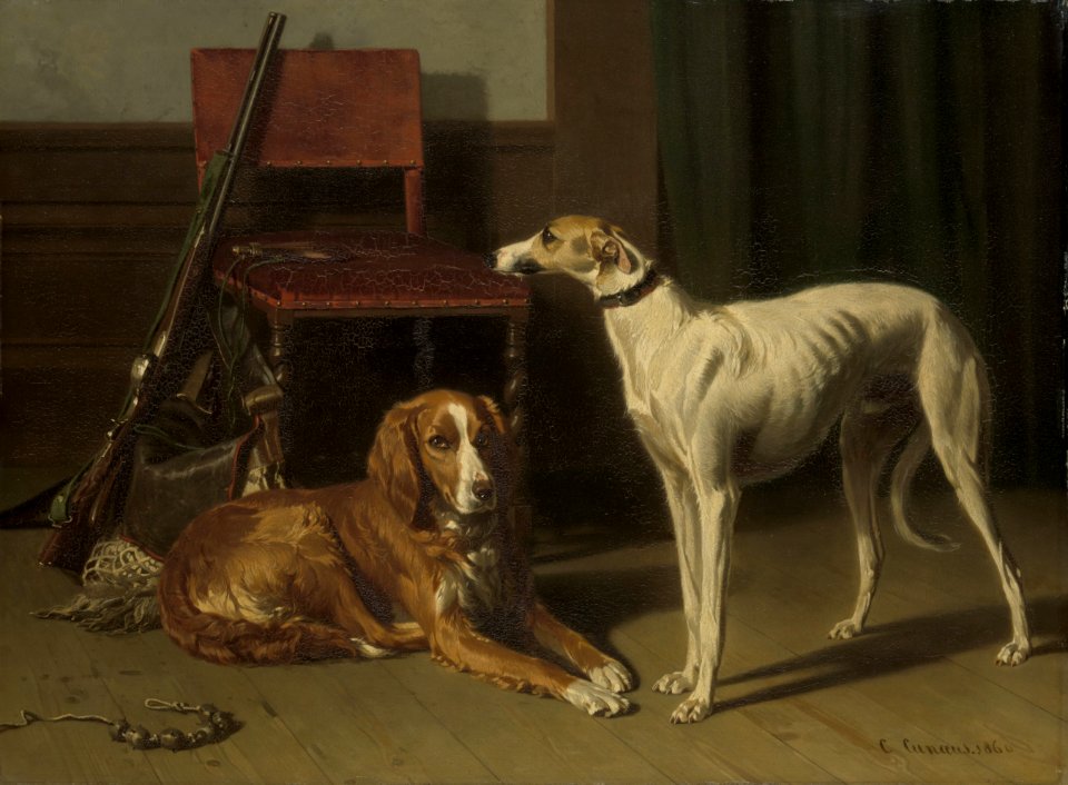 'Jachtgezellen' Rijksmuseum SK-A-1023
