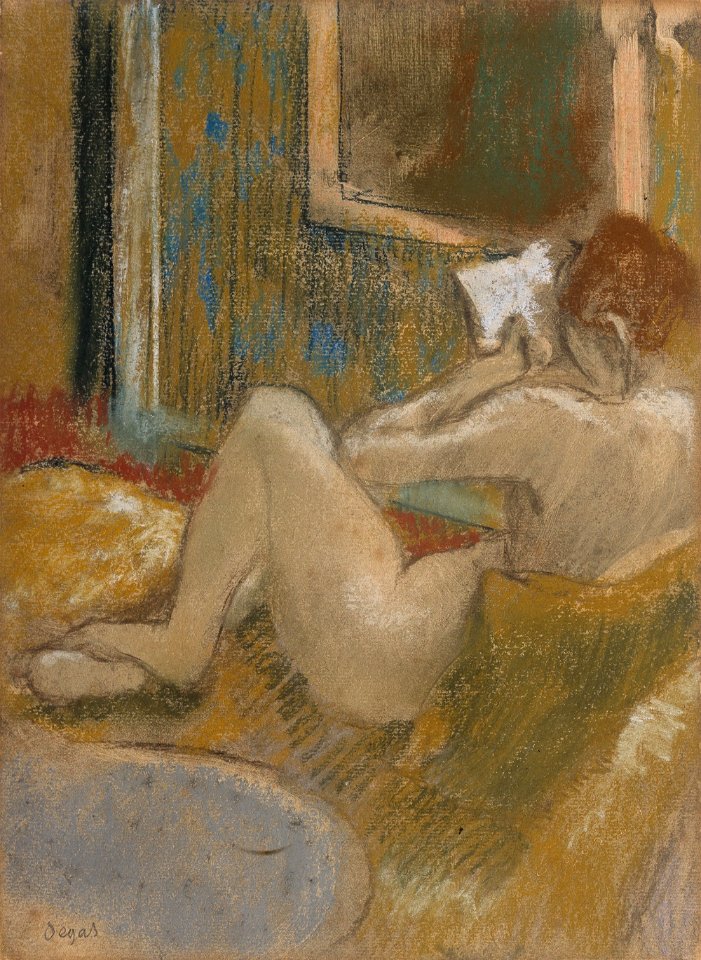 'La Liseuse' by Edgar Degas