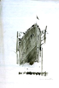 'Launch of Lusitania' RMG PV2100