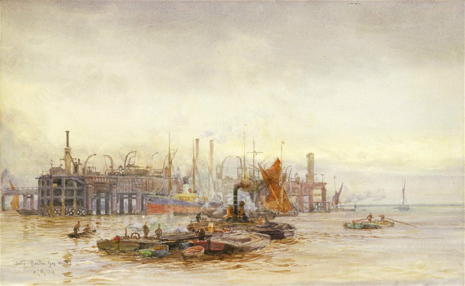 'Jetty Becton Gasworks' RMG PW0948