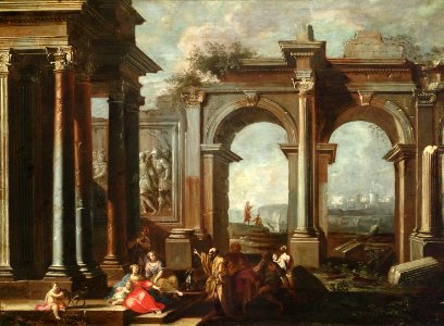 'Landscape with Ruins' by Viviano Codazzi