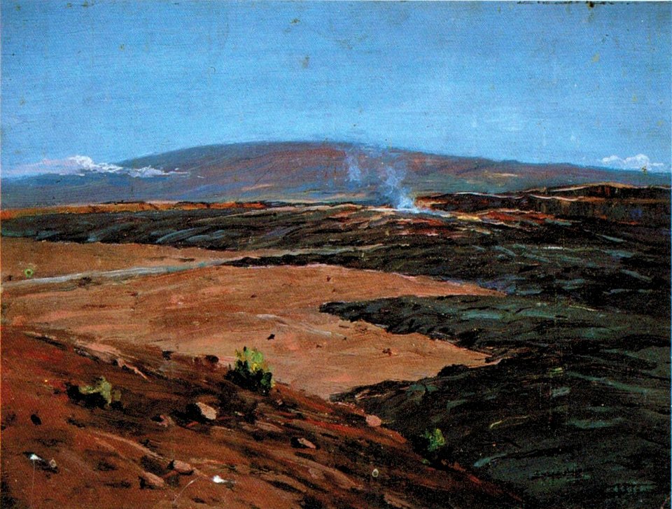 'Kilauea from Our Camp' by D. Howard Hitchcock