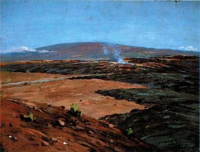 'Kilauea from Our Camp' by D. Howard Hitchcock