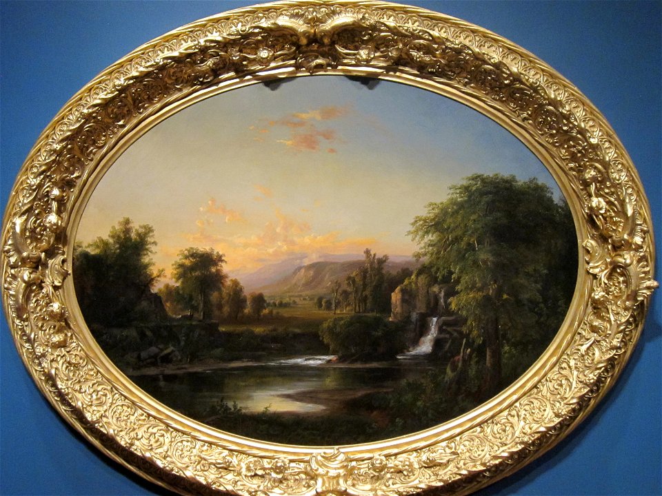'Landscape with Waterfall' by Robert Scott Duncanson, 1853, Cincinnati Art Museum