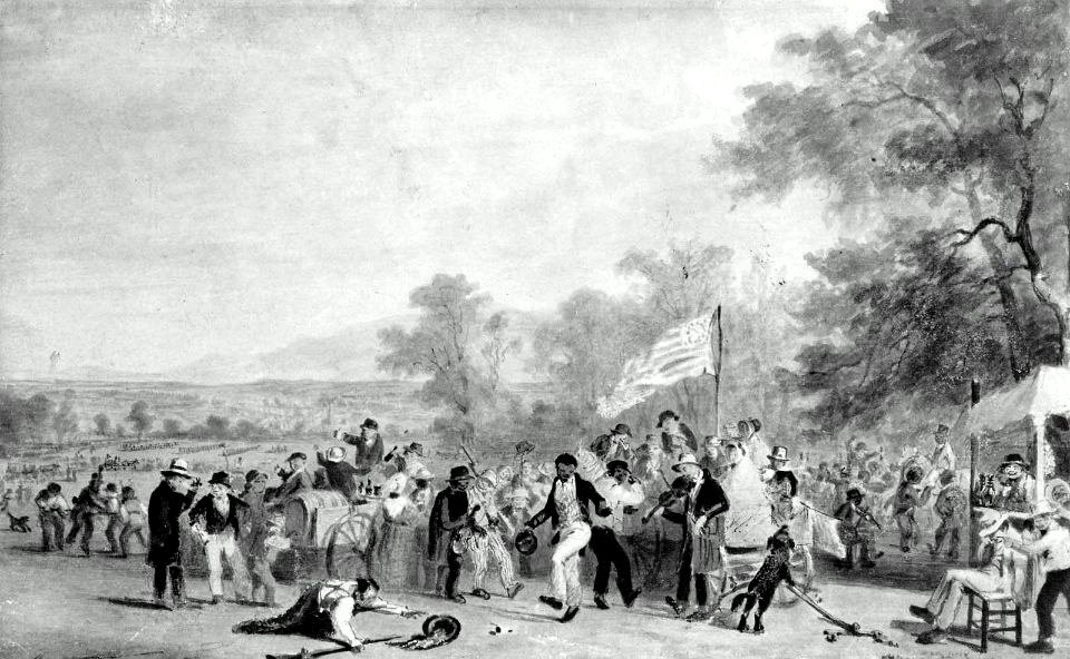 James Goodwyn Clonney - Study for ‚Militia Training‘