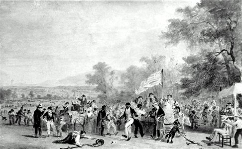 James Goodwyn Clonney - Study for ‚Militia Training‘