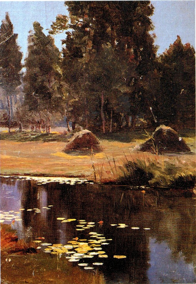 'Moret sur Loing' by D. Howard Hitchcock, 1893