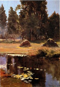 'Moret sur Loing' by D. Howard Hitchcock, 1893