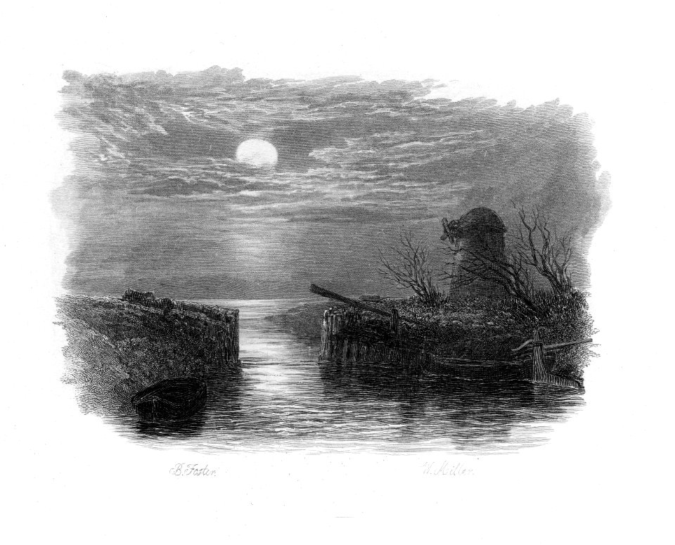 'Mother of light!' engraving by William Miller after Birket Foster