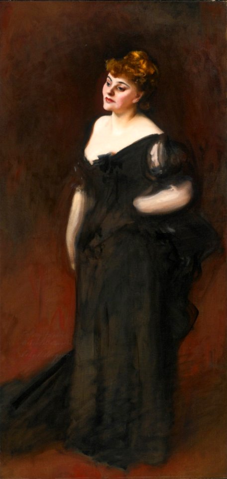 'Mrs. Harry Vane Milbank' by John Singer Sargent, c 1883-84