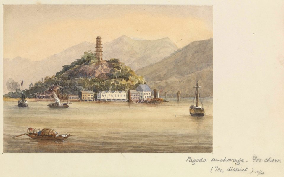 'Pagoda anchorage, Foo Chow (Tea district)' (Fuzhou, China) RMG PT2079