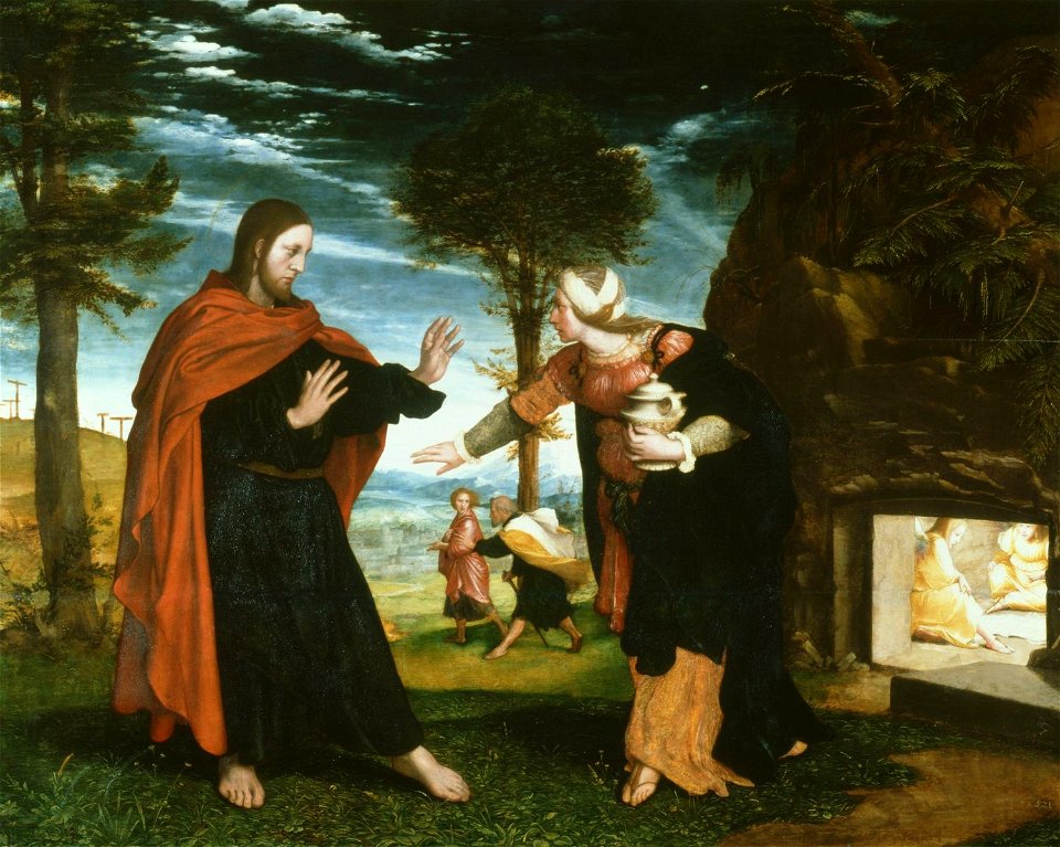 'Noli me tangere' by Hans Holbein the Younger