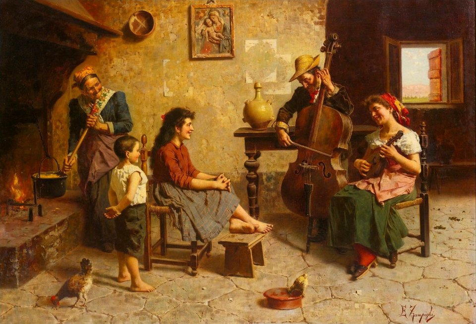 'Musica Rustica' by Eugenio Zampighi