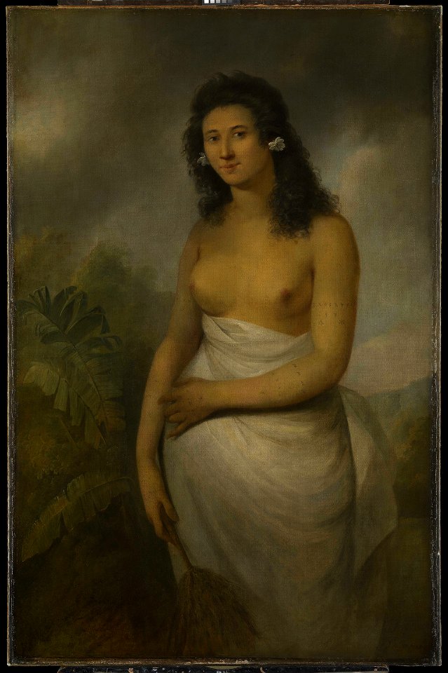 'Poedua, the Daughter of Orio' (b. circa 1758 - d. before 1788) RMG BHC2957