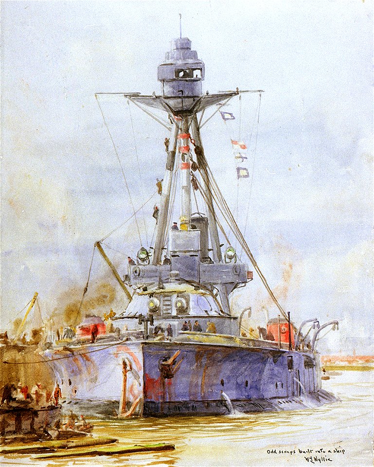 'Odd scraps built into a ship'- a 'Lord Clive'-class monitor RMG PW1846