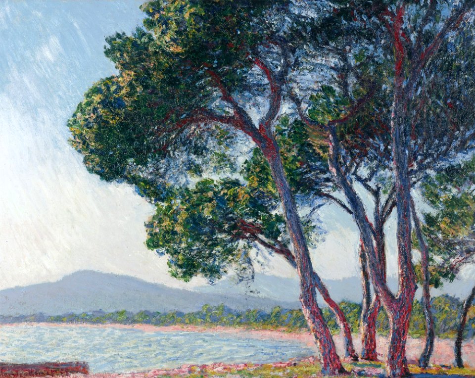 'Plage de Juan-les-Pins' by Claude Monet, 1888
