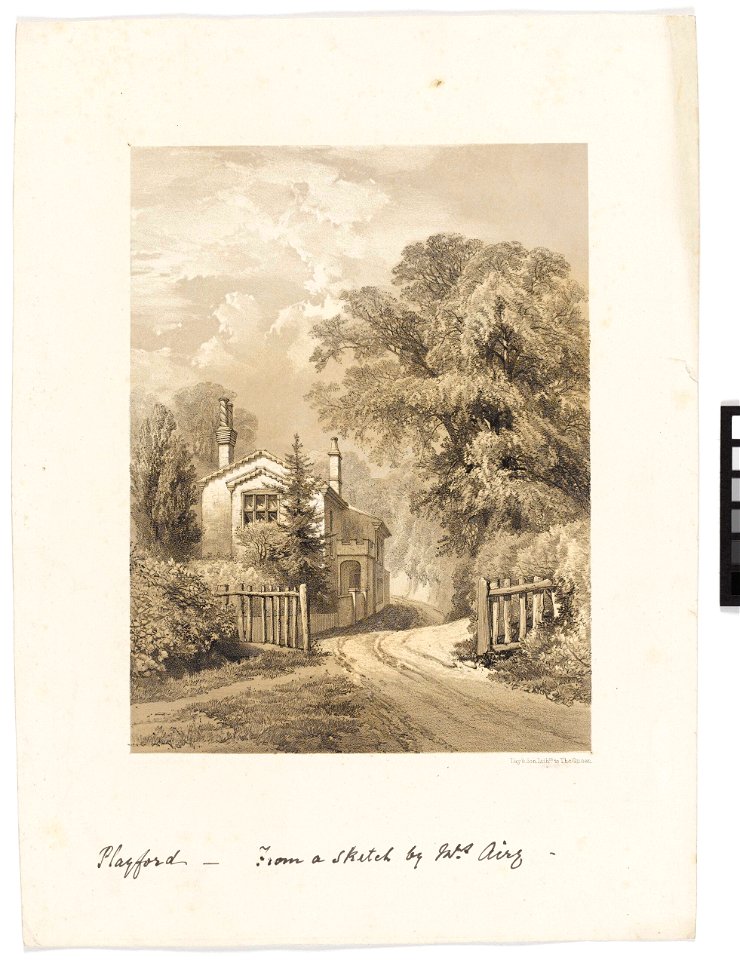 'Playford - From a sketch by Mrs Airy' RMG PY6035