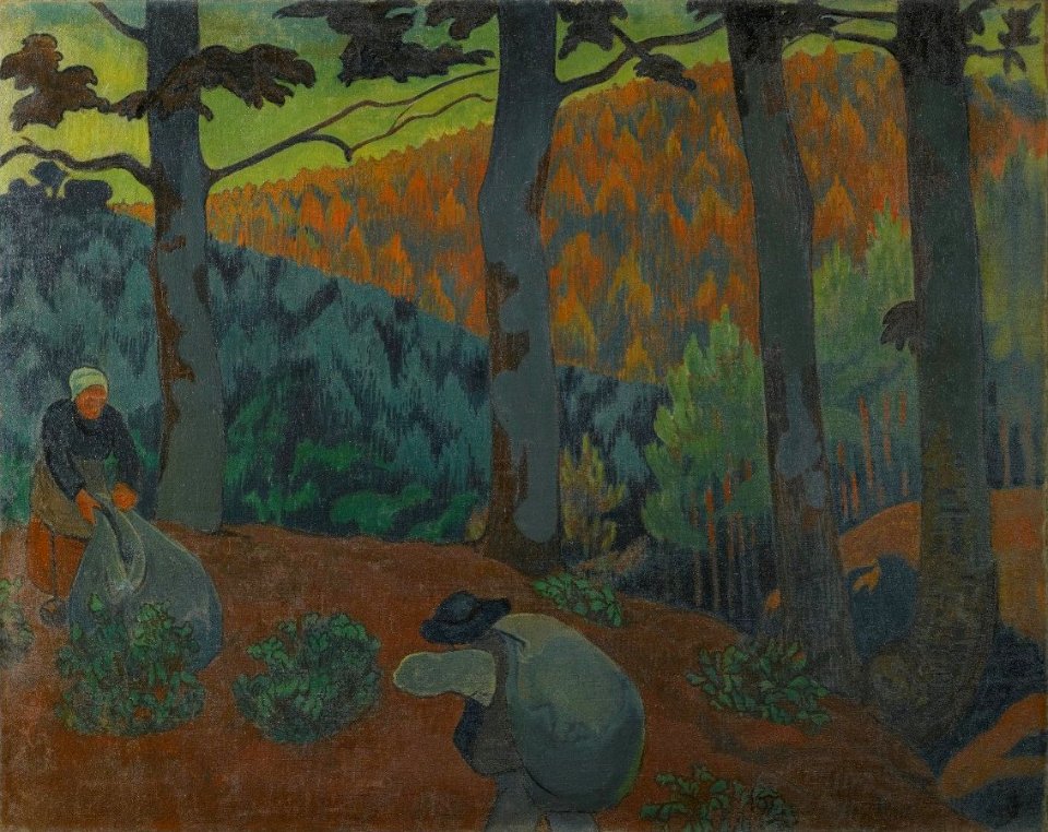 'Retour en Forêt, les Ramasseurs d'Aiguilles de Pins' by Paul Sérusier