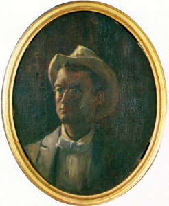 'Portrait of D. Howard Hitchcock, Jr.' by D. Howard Hitchcock, c. 1898