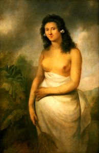 'Poedua, the Daughter of Orio' (b. circa 1758 - d. before 1788) RMG L4417