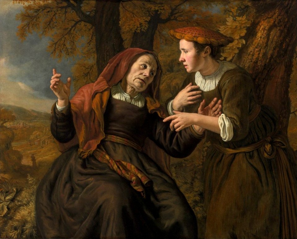 'Ruth and Naomi' by Jan Victors, 1653