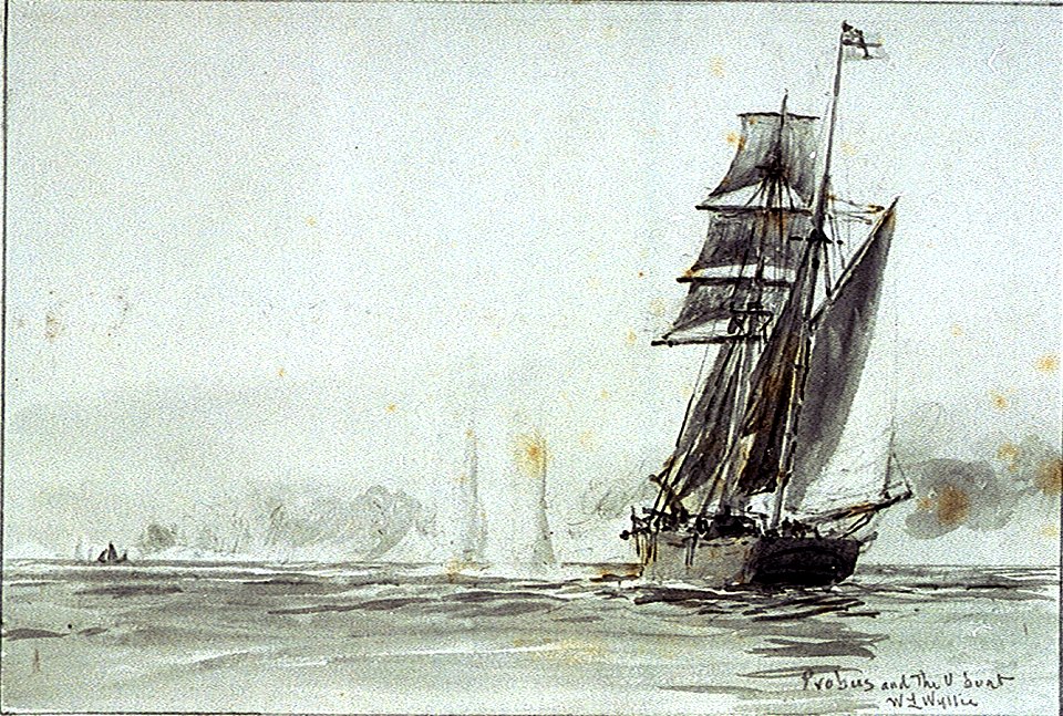 'Probus and The U boat' RMG PV3149