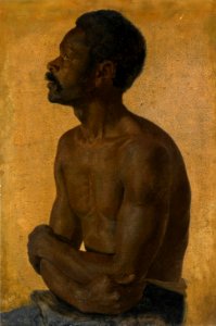'Portrait of an African Man' by Lorenz Frølich