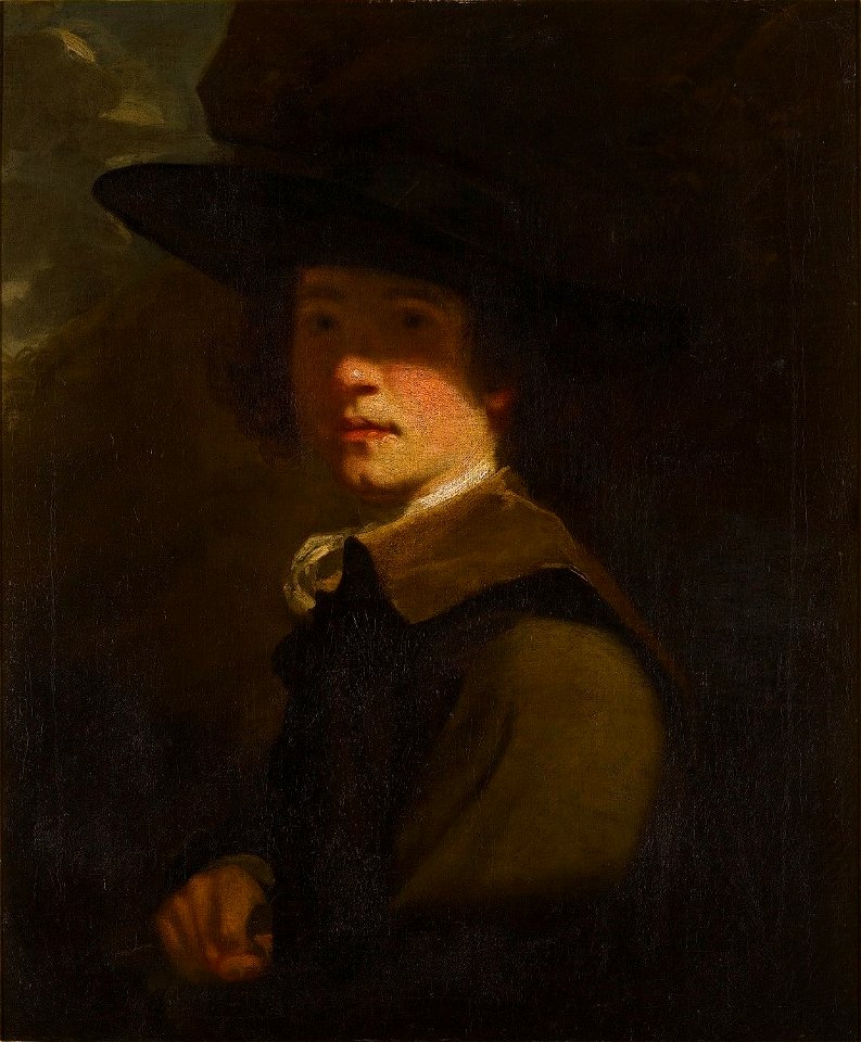 'Self Portrait' by Joshua Reynolds, oil on canvas, 76.2 by 63.5 cm