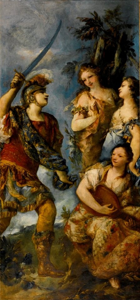 'Rinaldo and the Nymphs' by Giovanni Antonio Guardi